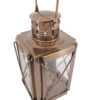 Cargo Lantern - Antique Brass Oil Lamp 10"