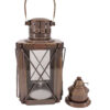 Cargo Lantern - Antique Brass Oil Lamp 10"