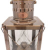 Cargo Lantern - Antique Brass Oil Lamp 15"