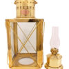 Cargo Lantern - Brass Oil Lamp 15"