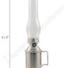 Oil Lanterns - Pewter Tavern Mug Lamp - 11.5"