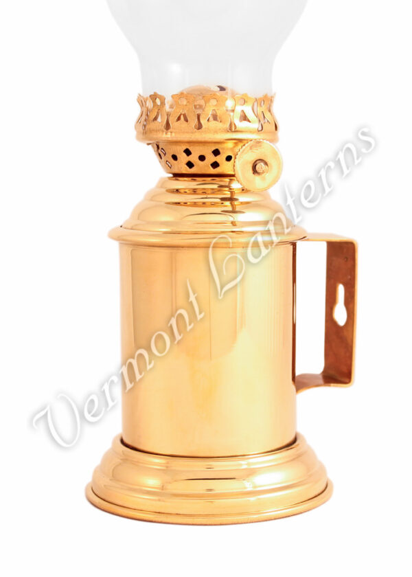 Oil Lanterns - Brass Tavern Mug Lamp - 9.5"