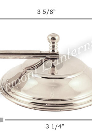 Wall Oil Lamp Smoke Bell Nickel - 230/98720