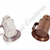 Chrome Nickel Plated Brass Tavern Mug Lamp - 13.5"