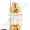 Electric Lanterns - Nautical Lanterns Brass Nelson - 15.5"