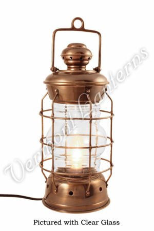 Electric Lanterns - Nautical Lanterns Antique Brass Nelson - 15.5"