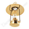 Hanging Oil Lamps - Brass "Dorset" 14" w/shade