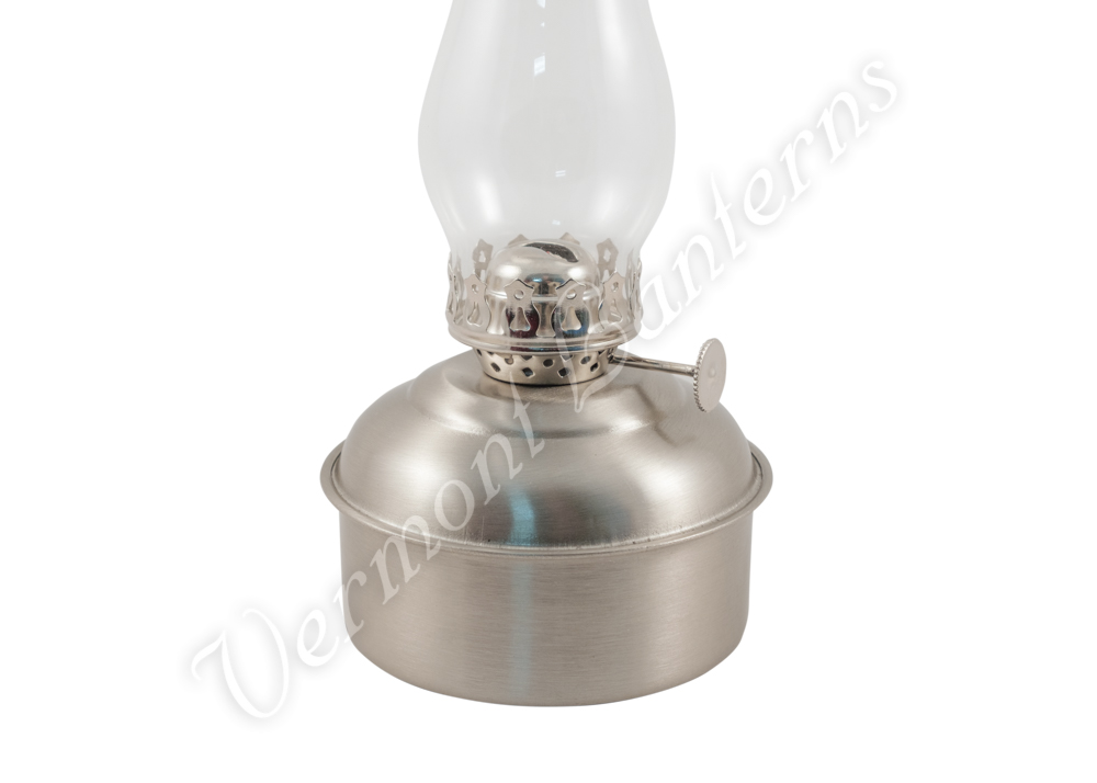 Oil Lamps - Pewter Dorset Table Lamp - 12