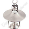 Hanging Oil Lamps - Pewter "Dorset" 14" w/shade