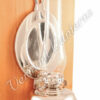 Chrome Oil Lamps - Nickel "Dorset" Wall Lamp 10"