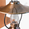 "Mansfield" Saloon Hanging Lamp - Antique Brass 21" w/shade