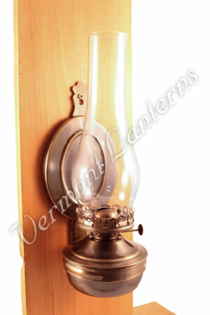 Wall Lantern - Large Antique Brass "Mansfield" 14"
