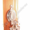 Wall Lantern - Large Chrome Nickel "Mansfield" 14"