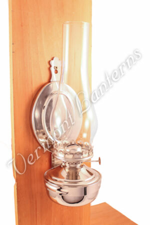 Wall Lantern - Large Chrome Nickel "Mansfield" 14"