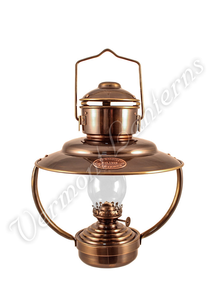 Nautical Lantern - Antique Trawler Cabin Lamp - 10