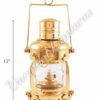 Ships Lanterns - Brass Anchor Lamp - 12"