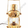 Electric Lantern - Ships Lanterns Brass Anchor Lamp - 12"