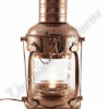 Electric Lantern - Ships Lanterns Antique Brass Anchor Lamp - 19"