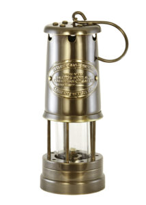 Antique Brass Miner Lamp Vermont Lanterns