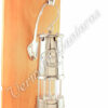 Chrome Plated Brass Miners Lamp - 9"