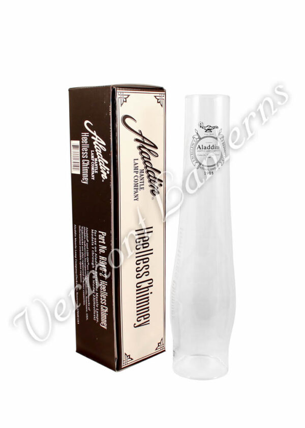 Aladdin Oil Lamp Chimney #R910 Heel-Less
