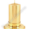 Candle Lantern Insert - Brass