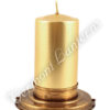 Candle Lantern Insert - Antique Brass