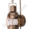 Electric Lantern - Ships Lanterns Antique Brass Anchor Lamp - 10" Custom Wall Mount