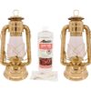 Antique Brass Hurricane Lantern Kit