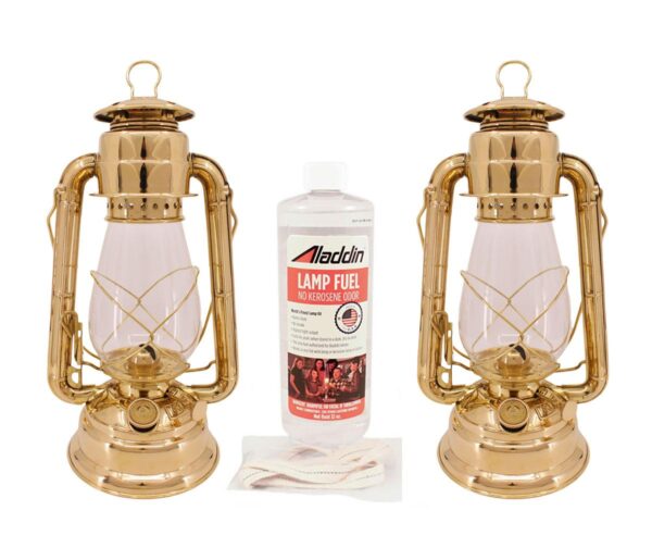 Antique Brass Hurricane Lantern Kit