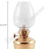 Oil Lanterns - Brass Mini - 5.75"