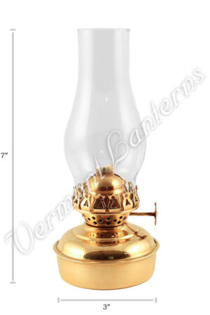 Oil Lanterns - Brass Mini XL 7"