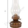 Oil Lanterns - Antique Brass Mini XL 7"