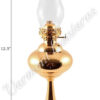 Wall Lamp - Brass "Sterling" 9"