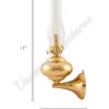 Wall Lamps - Brass "Sterling" 11"