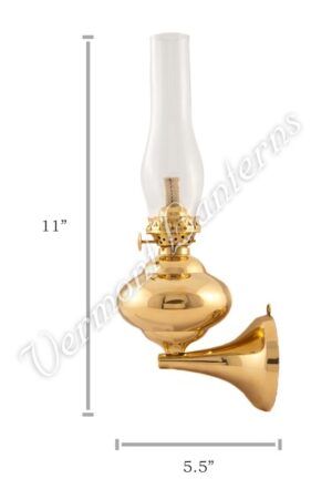 Wall Lamps - Brass "Sterling" 11"