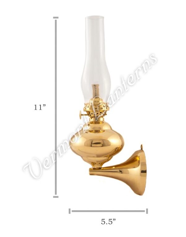 Wall Lamps - Brass "Sterling" 11"