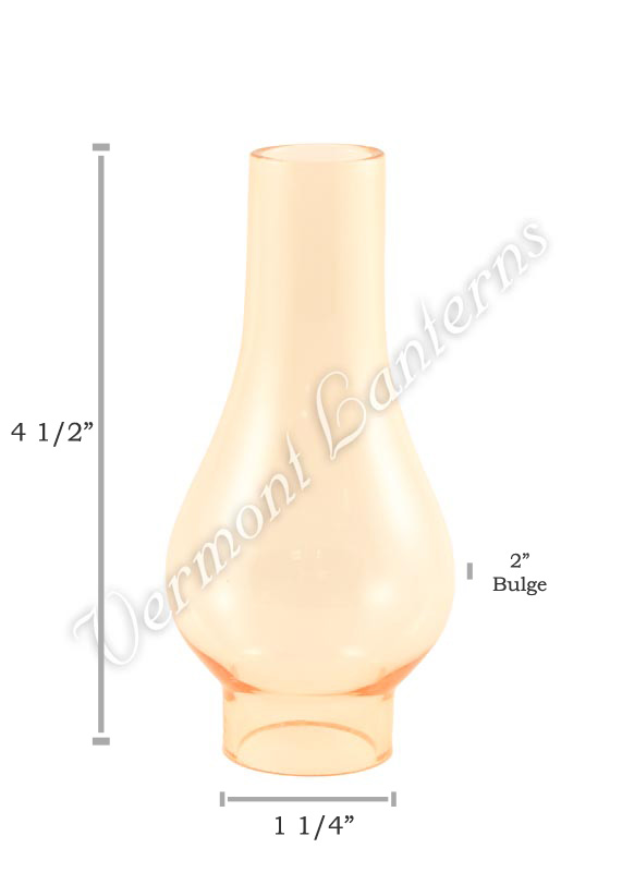 Mini oil best sale lamp chimney