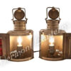 Electric Lanterns - Ships Lantern Antique Port & Starboard - 9"