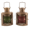 Lamp Chimney-Port & Starboard Glass-10"- set of 2