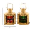 Electric Lanterns - Ships Lantern Port & Starboard - 11"