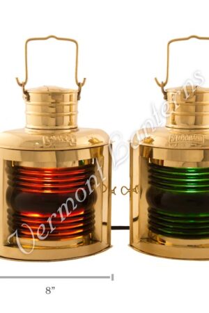 Electric Lanterns - Ships Lantern Port & Starboard - 11"