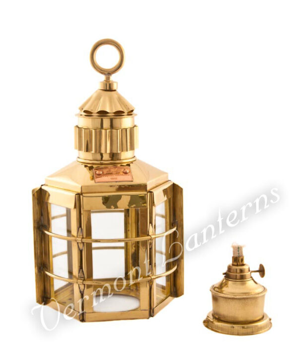 Ship Lanterns - Brass Clipper Lamp - 13"