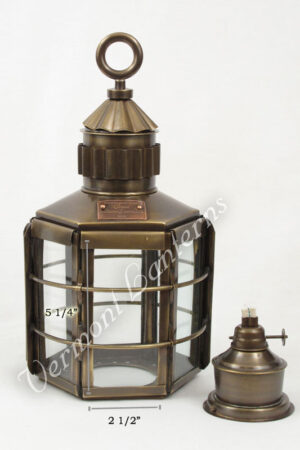 Clipper Ship Lamp Exterior Glass - 13"