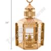 Ship Lanterns - Brass Clipper Lamp - 16"