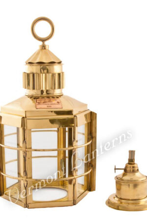 Ship Lanterns - Brass Clipper Lamp - 16"