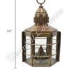 Ship Lanterns Clipper Lamp Antique Brass - 16"