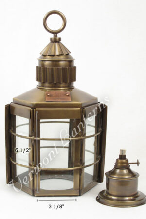 Clipper Ship Lamp Exterior Glass - 16"