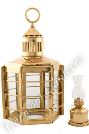 Ship Lanterns - Brass Clipper Lamp - 22"