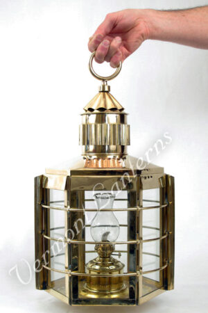Ship Lanterns - Brass Clipper Lamp - 22"